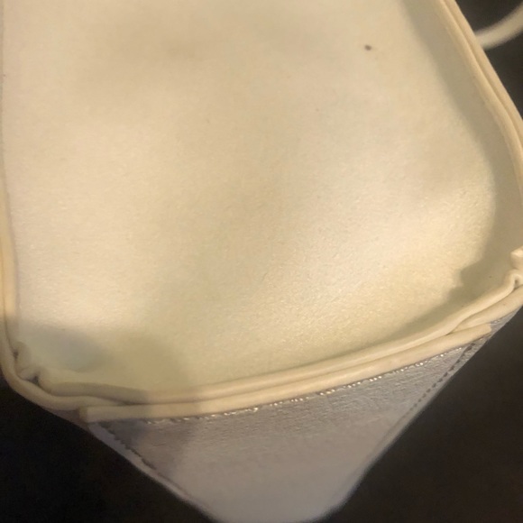 NWT RETAIL $69 Lauren Conrad Marshmallow Square Tote 14x12.4x3.3” - Picture 12 of 12